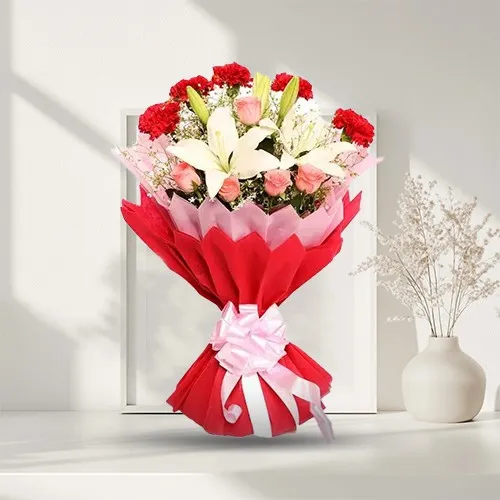 Festive Bundle of Flowers