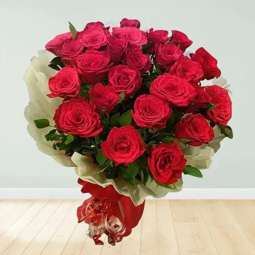 Fantastic Red Roses Bouquet