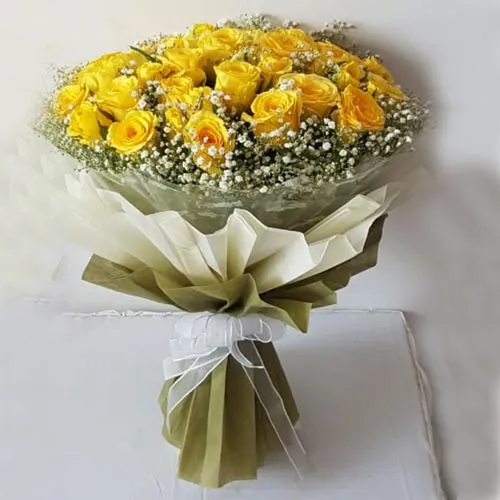 Shop Wonderful Bouquet of Yellow Roses