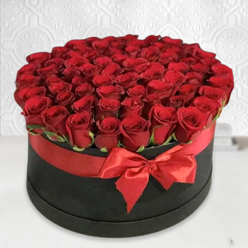 Sending Big Box of Red Roses Online