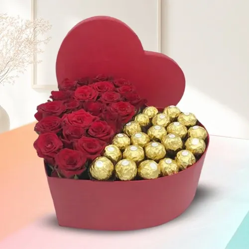 Buy Festive Heart Gift Box