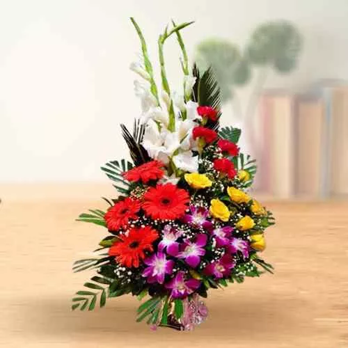 Magnificent Multi-Color Floral Arrangement