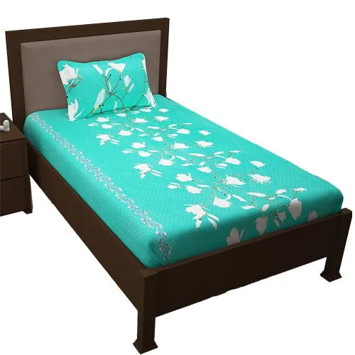 Impressive Single Bed Sheet with Pillow Cover