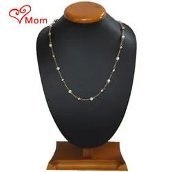 Stupendous Avon Gold Plated Pearl Necklace<br>