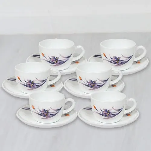 Drink Tea with LaOpala Tea Cup Saucer Set