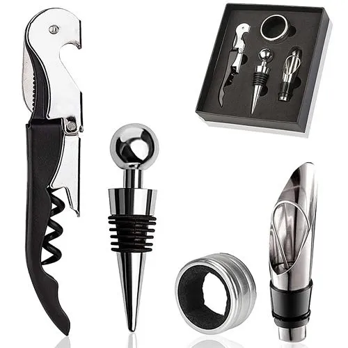 Designer Wine Bottle Opener Kit