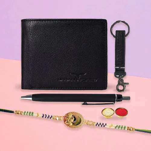Ganesha Charm with Luxe Leather Accessoreies