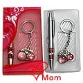 Lovely Gift Set of Pen with Key Ring 