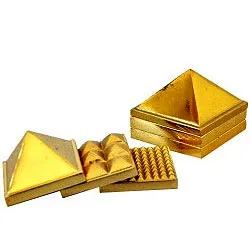 Order Brass Metallic Pyramid