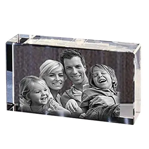 Special Personalized Rectangular Glass Paper Weight