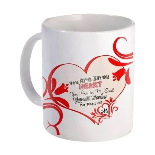 Magical White Coffee Mug with a Personalized Message