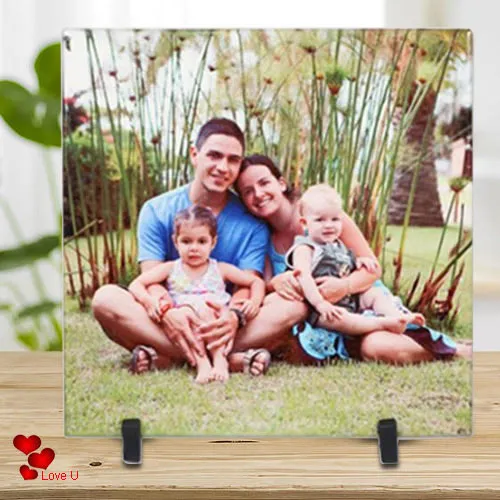 Smarty Personalized Photo Tile (Square)