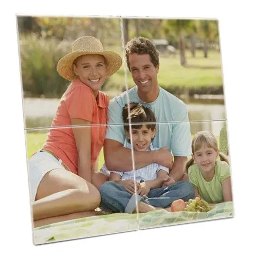 Order Personalized Photo 4 Tile Mural Frame