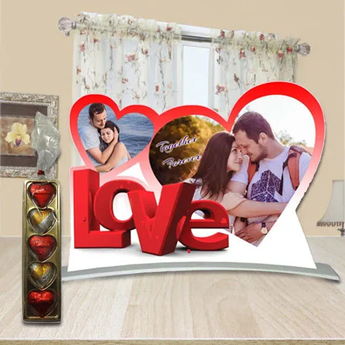 Shop for Hearty Love Personalized Photo Stand