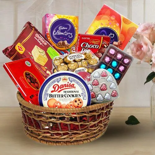 Blissful Chocolates and Treats Gift Hamper