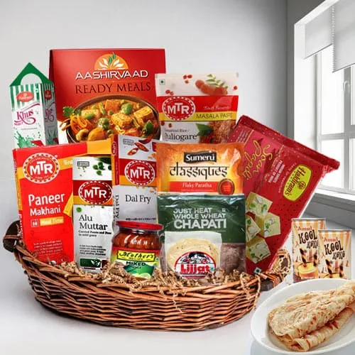 Delicious Combination of North Indian Recipes Lunch Gift Hamper