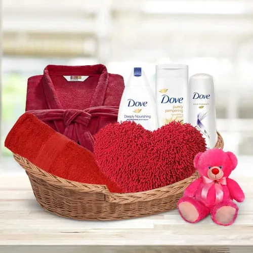 Online Beauty Care Gift Basket for Her