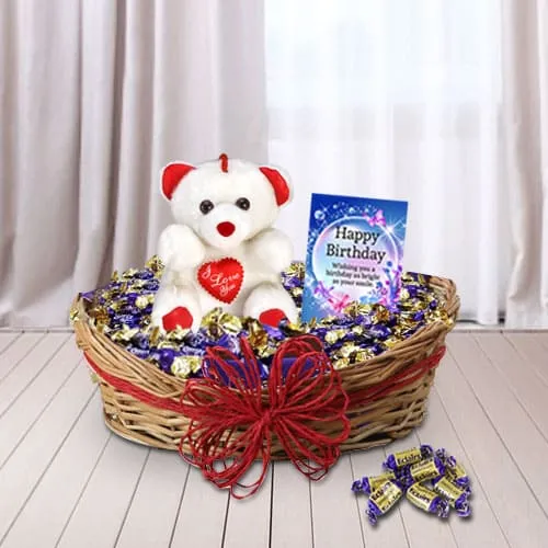 Delectable Birthday Gift Basket