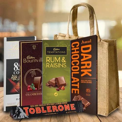 Delicious Dark Chocolates  Hamper