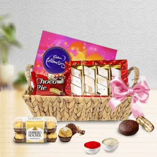 Lovely Assorted Chocolates Gift Basket