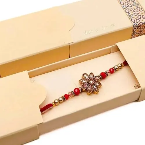 Stellar Stone Rakhi in Box Pack