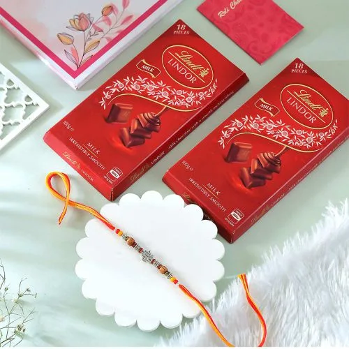Hamsa Rakhi & Chocolate Indulgence