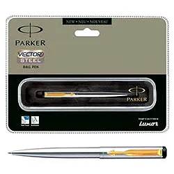 Send Parker Vector Stainless Steel Ball Pen