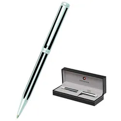 Deliver Sheaffer Striped Chrome Plated Trim Ballpoint Pen 