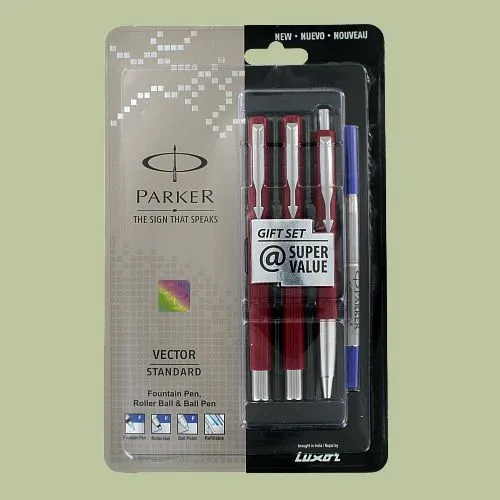 Order Three Pen Set from Parker Vector