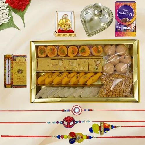 Exquisite Sweets for Family Rakhi