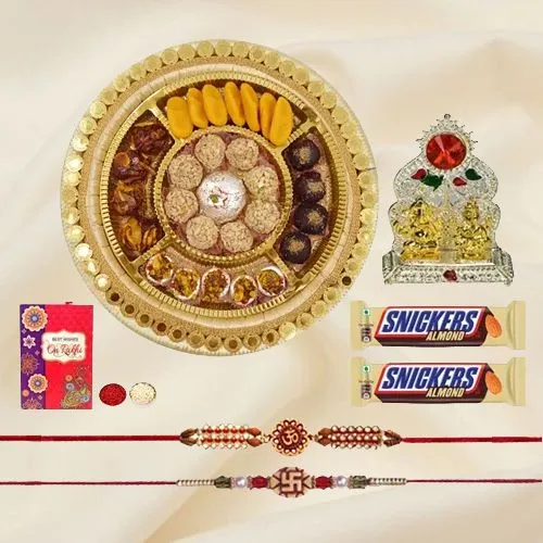 Auspicious Rakhi n Sweets Duo