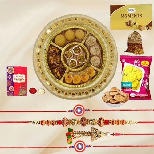 Sweets Extravagance for Family Rakhi