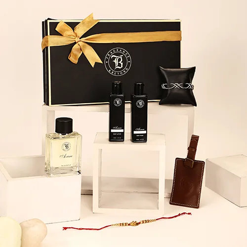 Elegant Fragrance  N  Beyond Rakhi Gift Set of 6 for Men