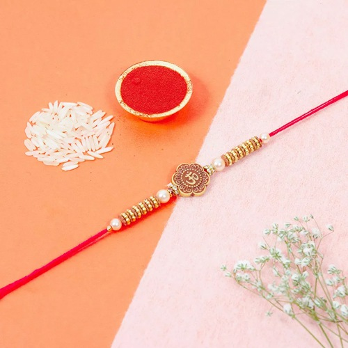 Traditional OM Rakhi