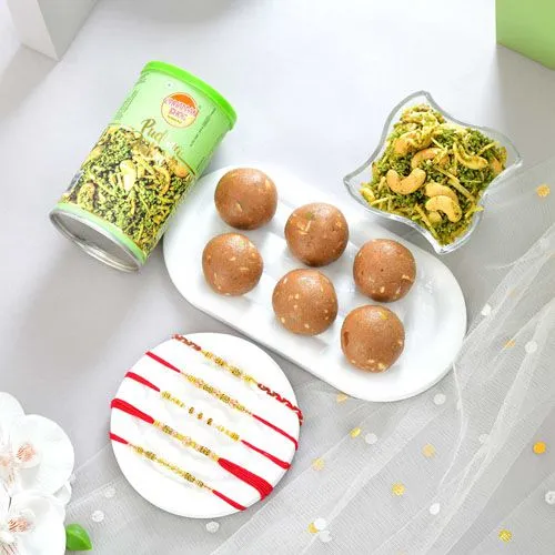 Joyful Rakhi Treats Bundle
