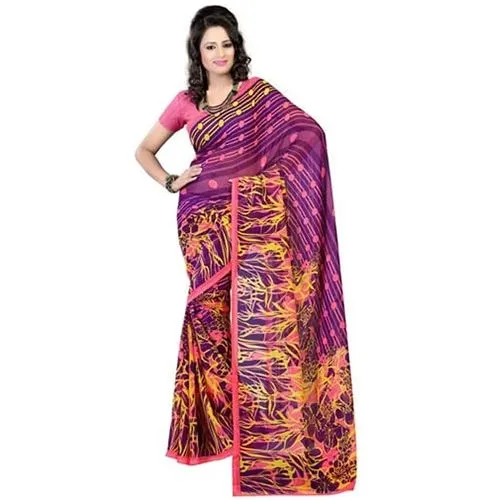 Voguish Soothe Georgette Saree