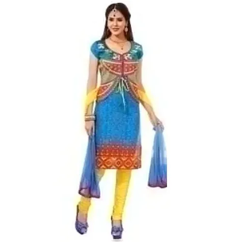 Astonishing Pure Cotton Salwar Suit in Multicolour