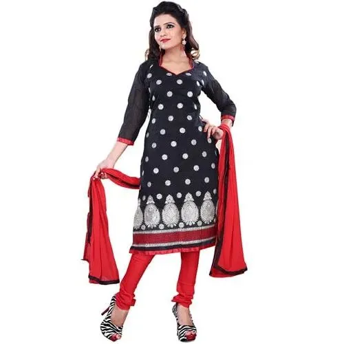 Elegant New Collection of Printed Black Cotton Salwar