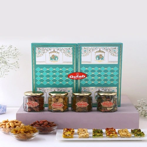 Mouthful Sweets with Nuts Gift Box