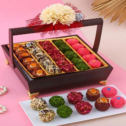 Exotic Sorted Laddoo Treat Hamper
