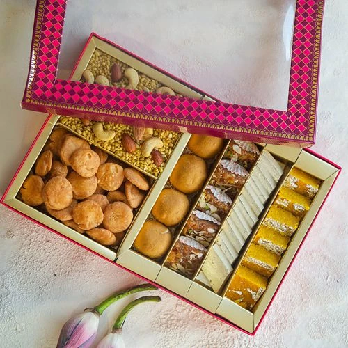 Send Sweets with Mathri N Namkeen Delight from Kesar