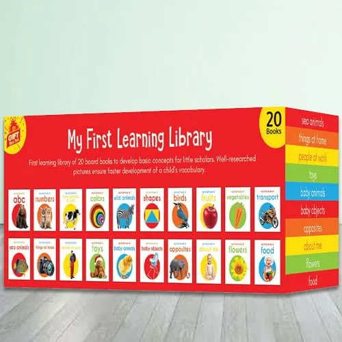 Books Boxset for Kids - My First Learning Library (20 books)