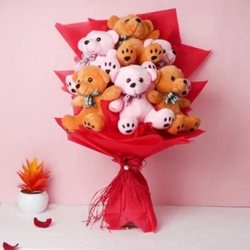 Marvelous Bouquet of Teddies