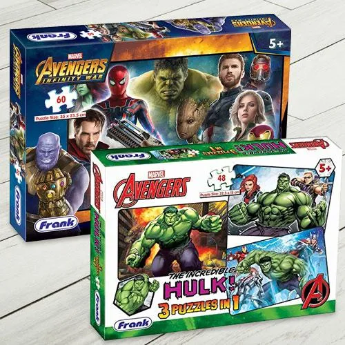 Amazing Frank Marvel Avengers Jigsaw Puzzle Set