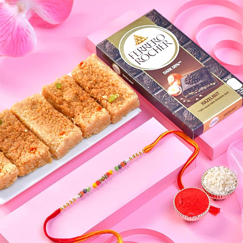 Sweet Celebration Rakhi Gift Set