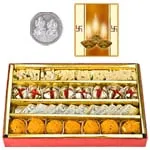 Assorted Sweets with Silver Plated Coin