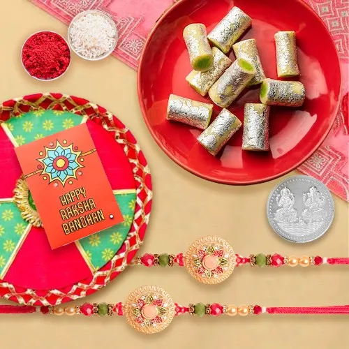 Festive Rakhi Delight with Kaju Rolls