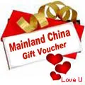 Mainland China Gift Vouchers Worth Rs.1000 