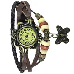 Beautifully crafted butterfly design watch cum bracelet