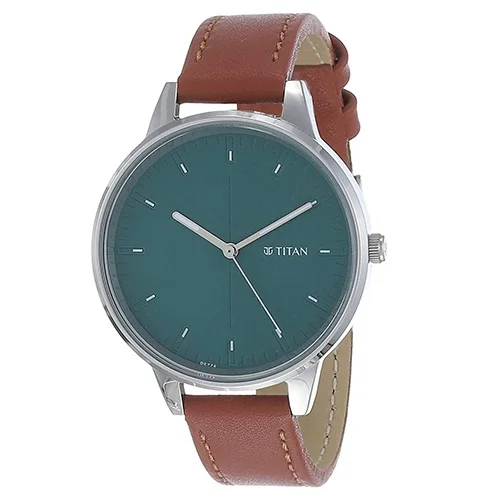 Raving Analog Womens Green Dial Watch from Titan Workwear